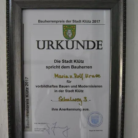 In Nahe Schloss Bothmer Klutz